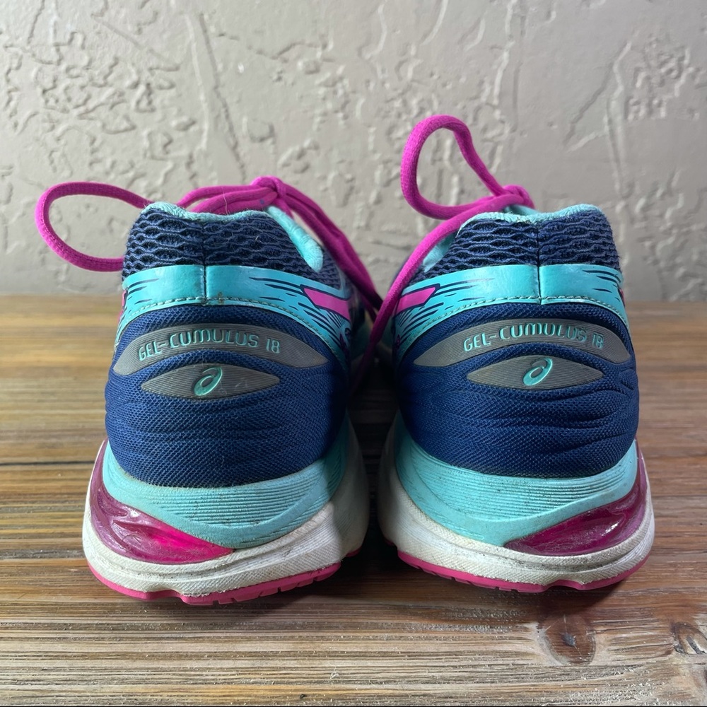 Asics gel cumulus 18 T6C8N sneakers Sz 8 - Picture 2 of 5
